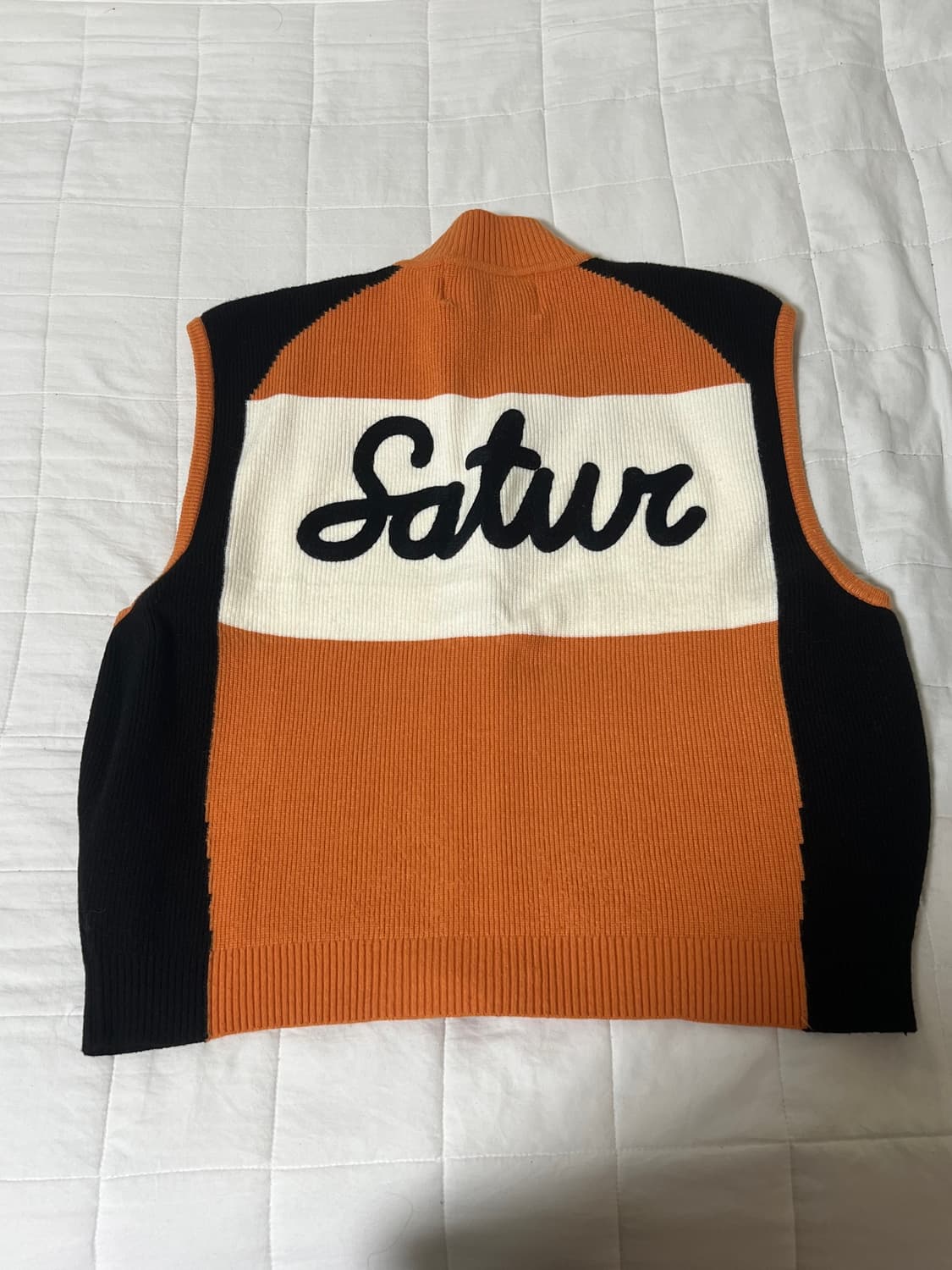 Satur 배색 니트 상품이미지3