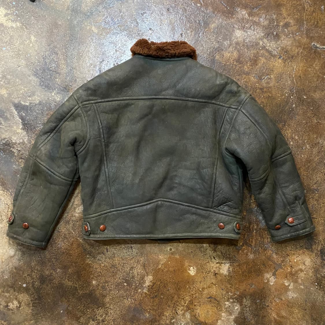 (M) 90s DEZERT 무스탕 자켓 상품이미지4