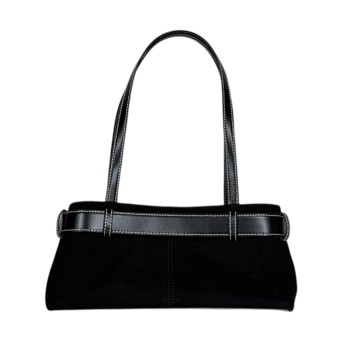 OSOI 오소이 숄더 버클 미니 캔버스백 가방 블랙 상품이미지3