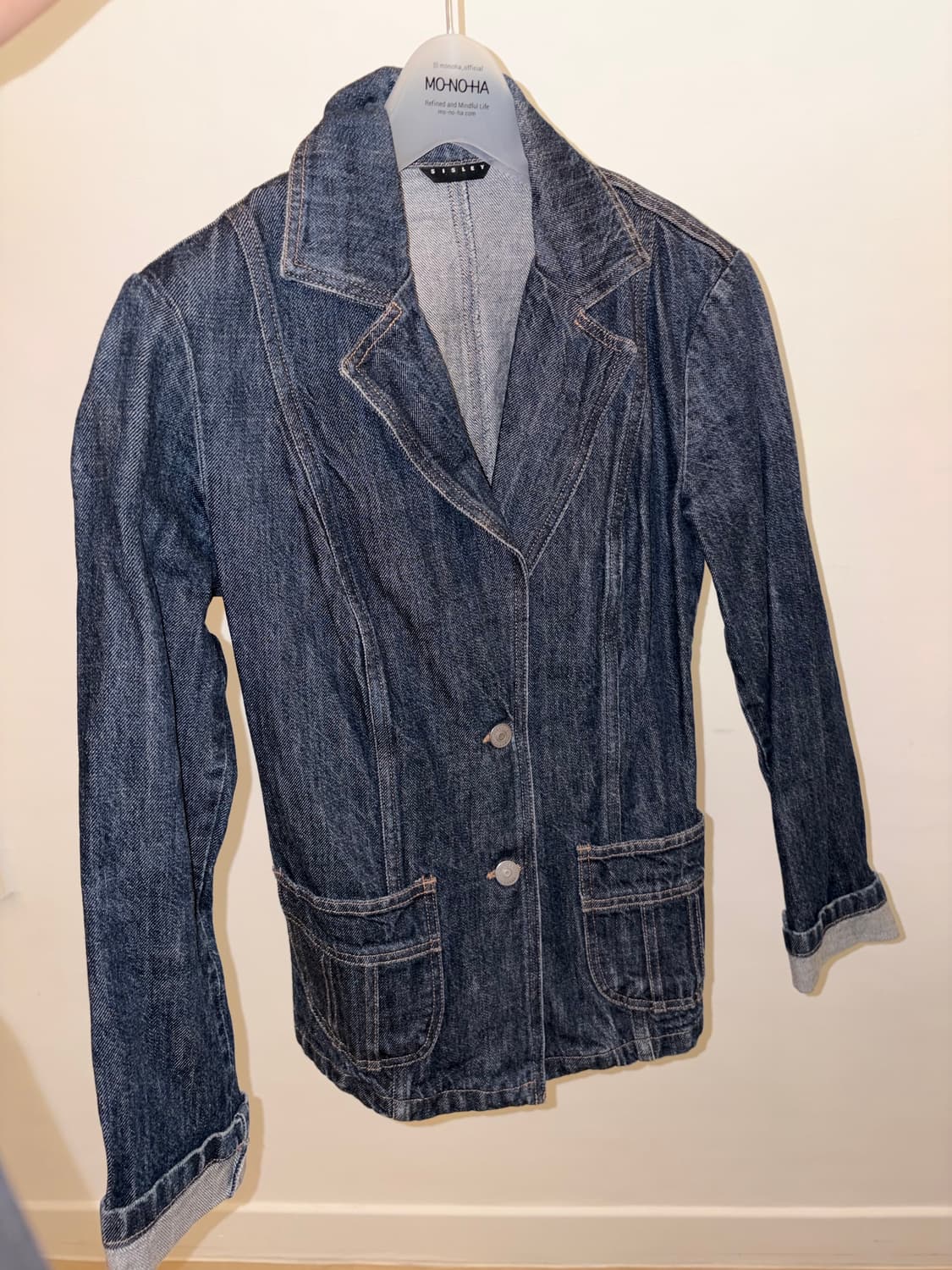 SISLEY 시슬리 데님자켓 S  (cos,arket) 상품이미지6