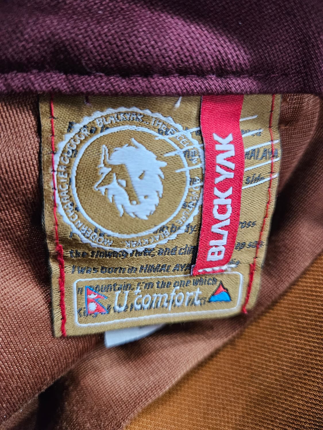 블랙야크 카멜 남성 허리 36 데님 카고팬츠  상품이미지3