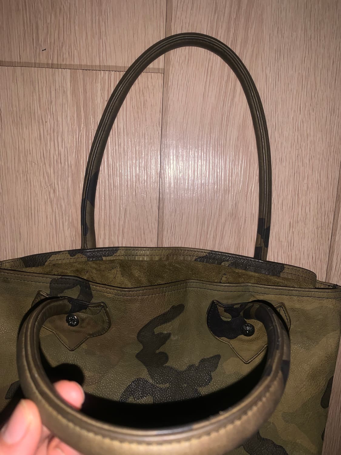 [교환가능]크롬하츠 세메터리 카모 토트백 상품이미지4