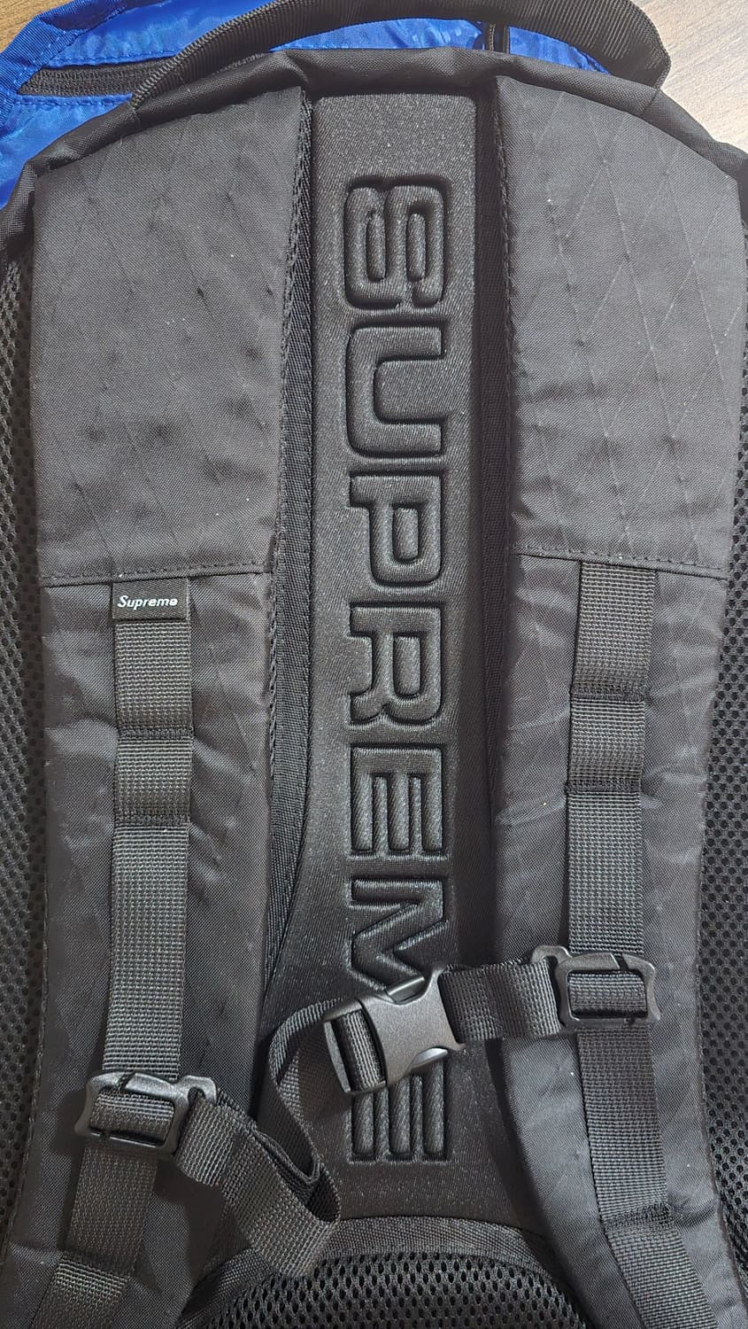 [새상품]슈프림 백팩 블루 - 23FW 상품이미지6