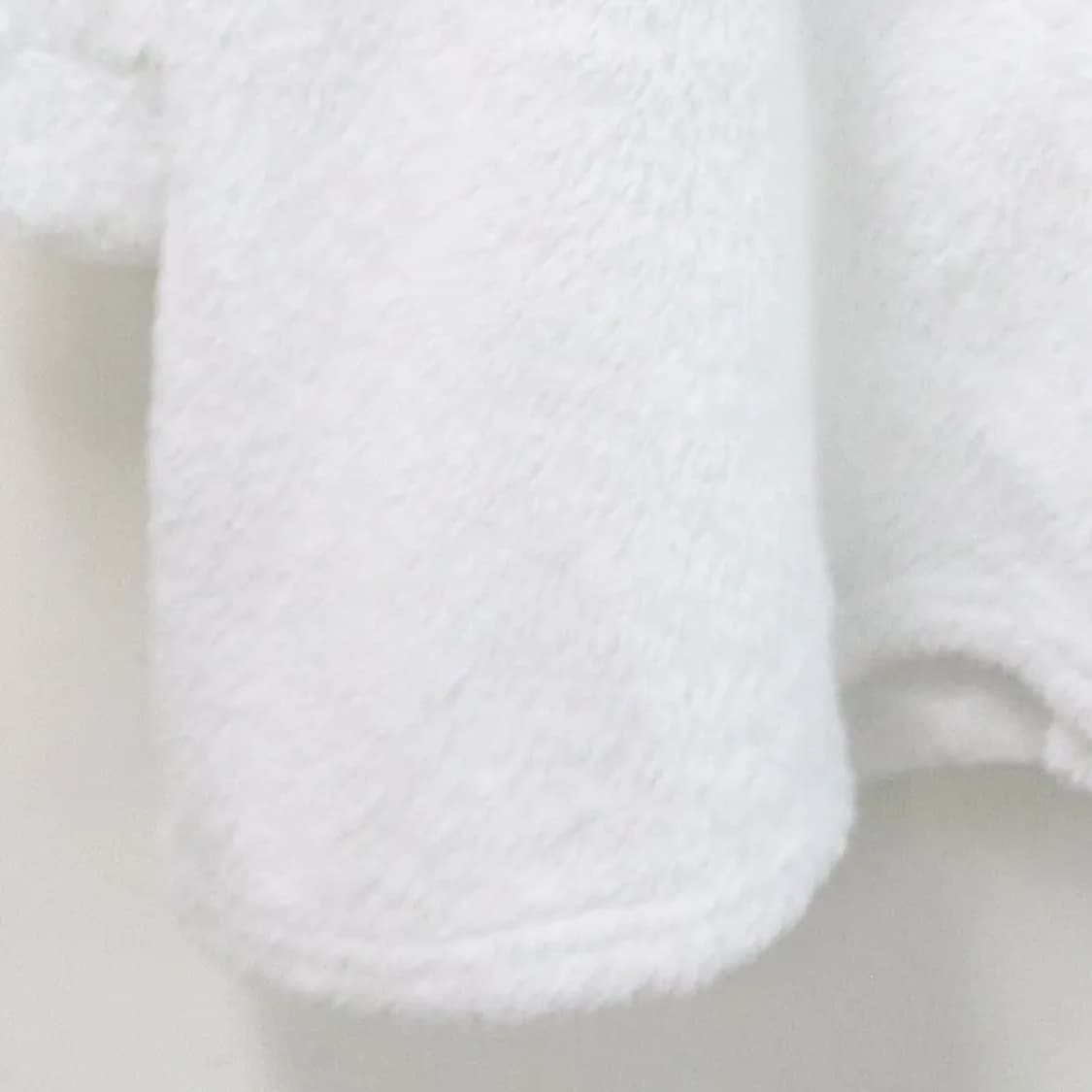 시나모롤  화이트 후리스 후 60540 상품이미지4