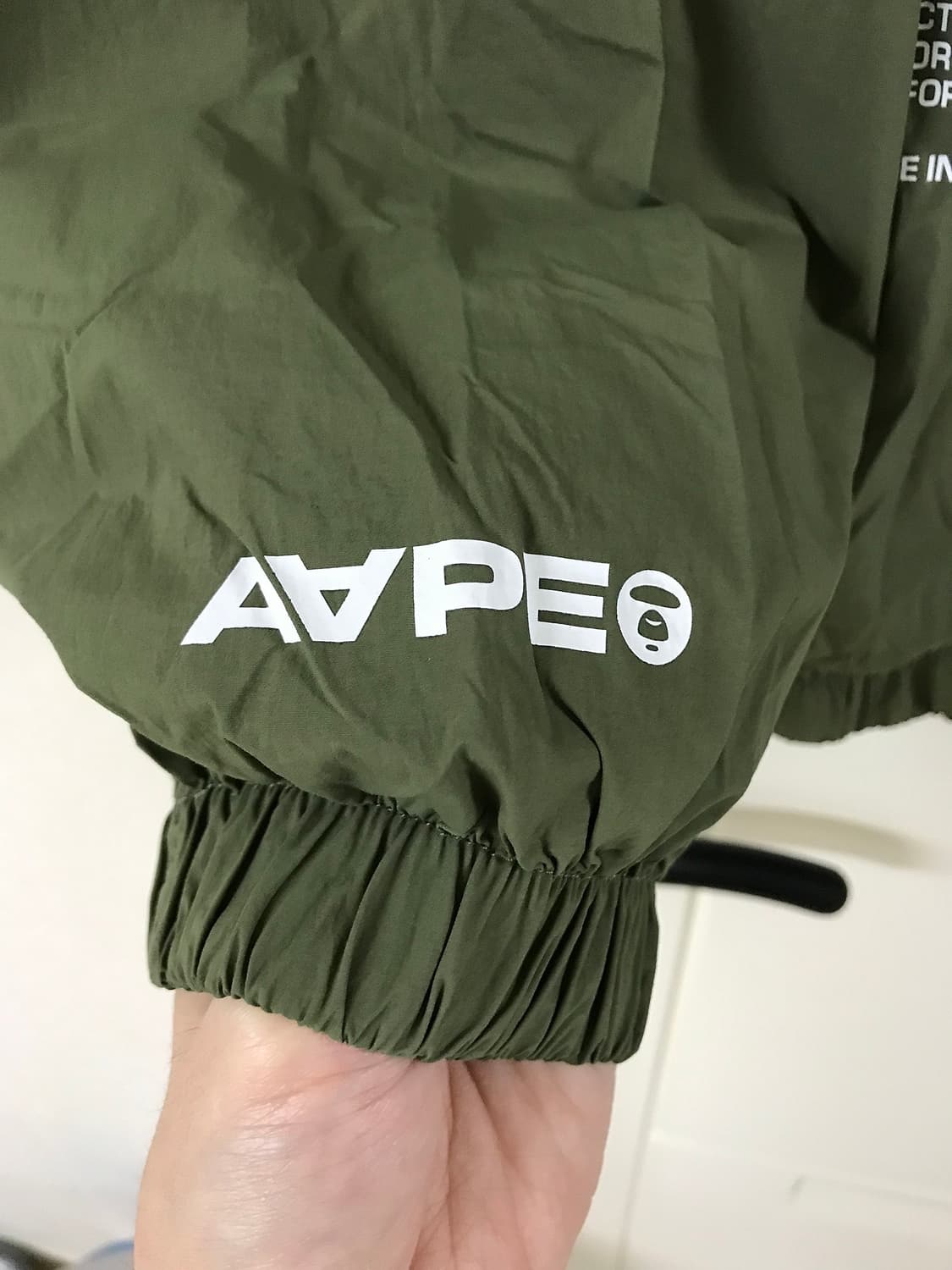 에이프 AAPE 바람막이 오버사이즈 점퍼 상품이미지5