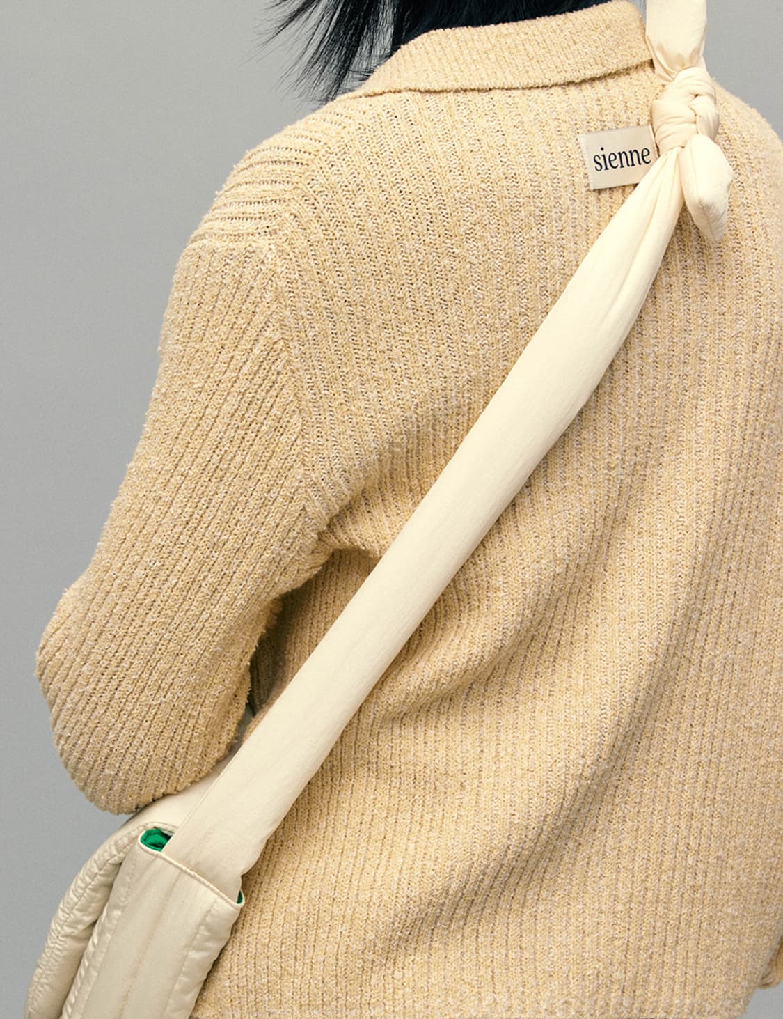 시엔느 패딩백 크로스백 크림 상품이미지4