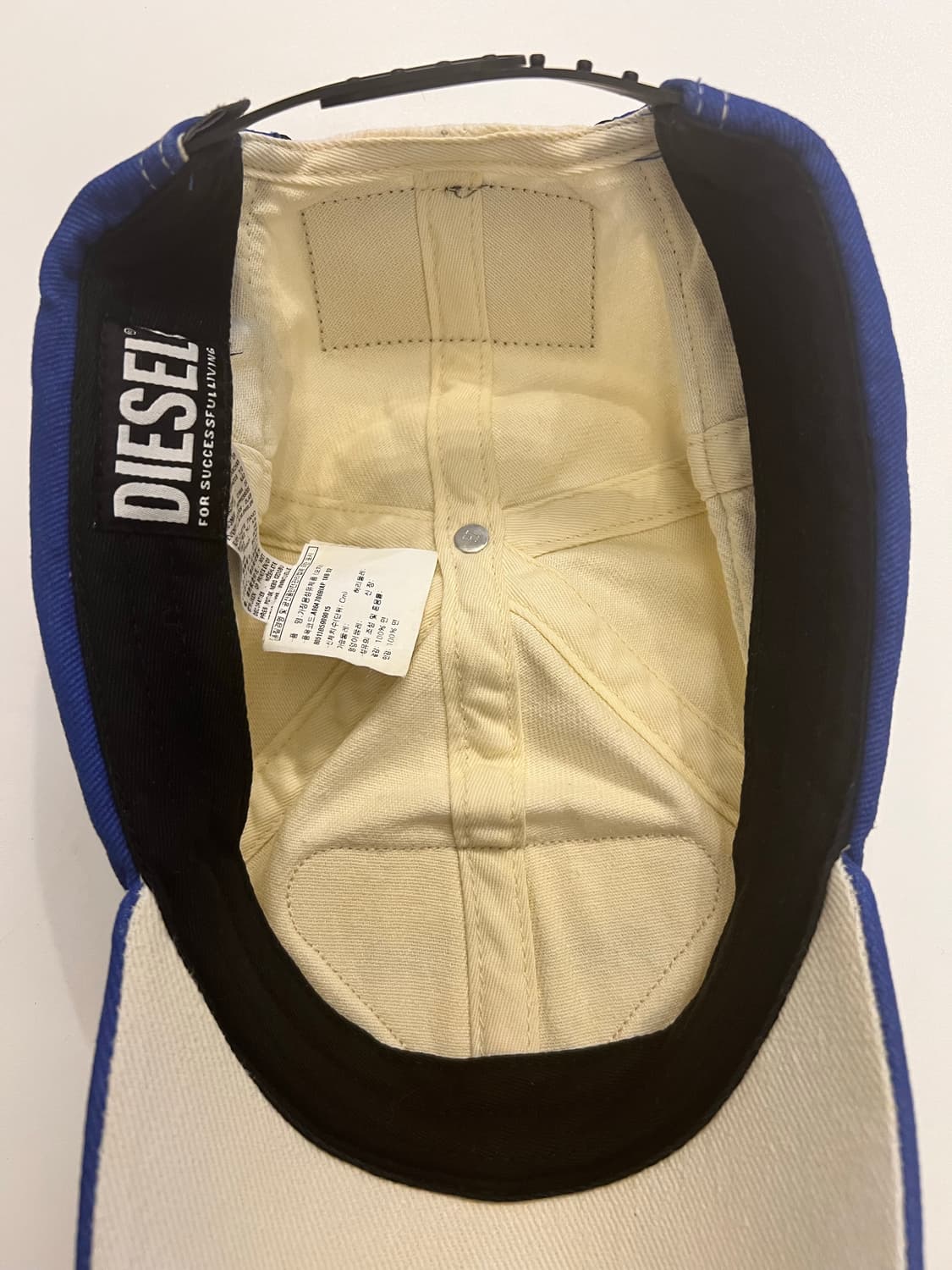 디젤 C파벨 로고 패치 볼캡 상품이미지3