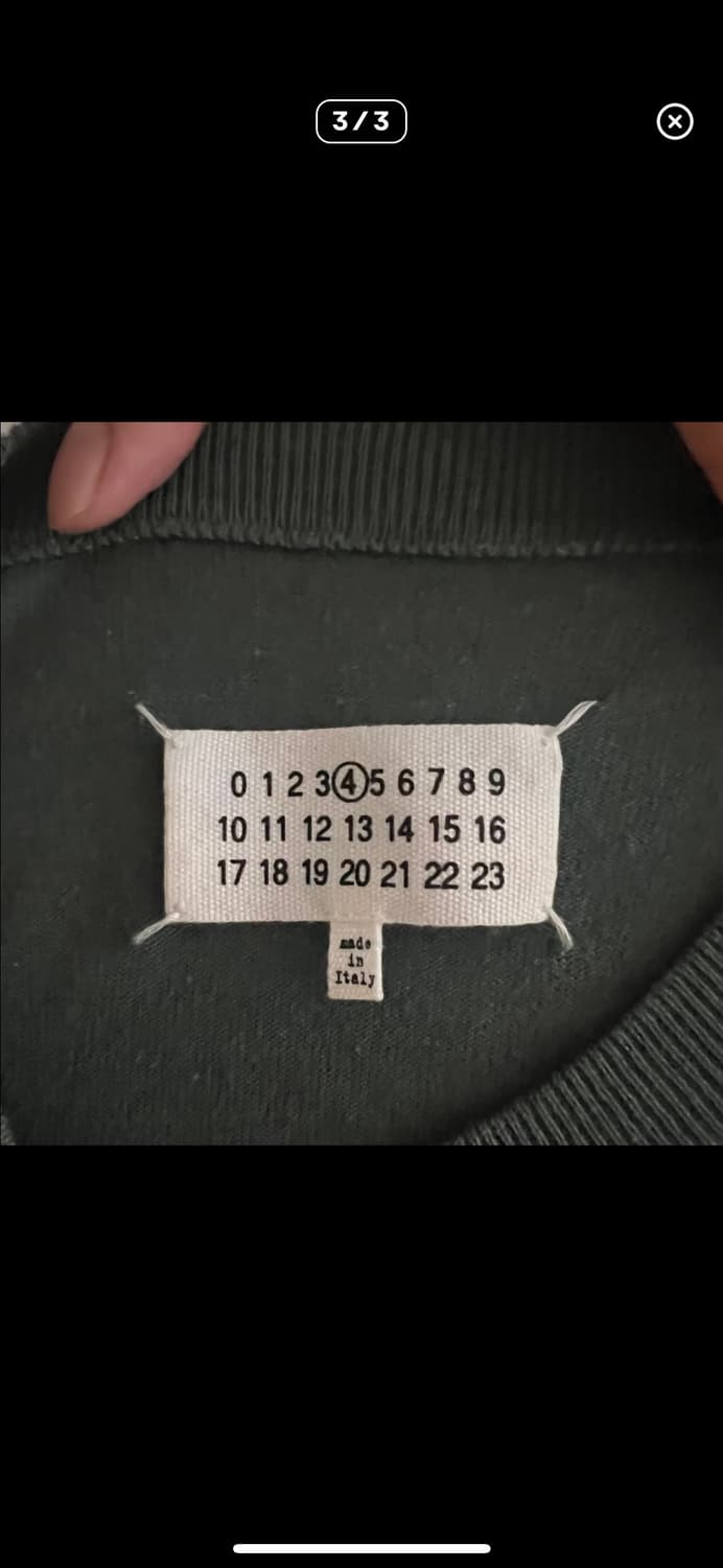 메종 마르지엘라 비대칭 니트 상품이미지3