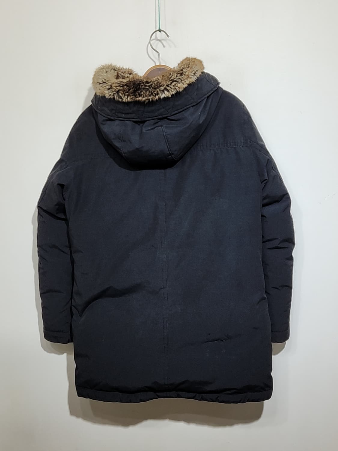 (M) 노스페이스 거위털 패딩점퍼 블랙 구스다운 자켓 후드 상품이미지6