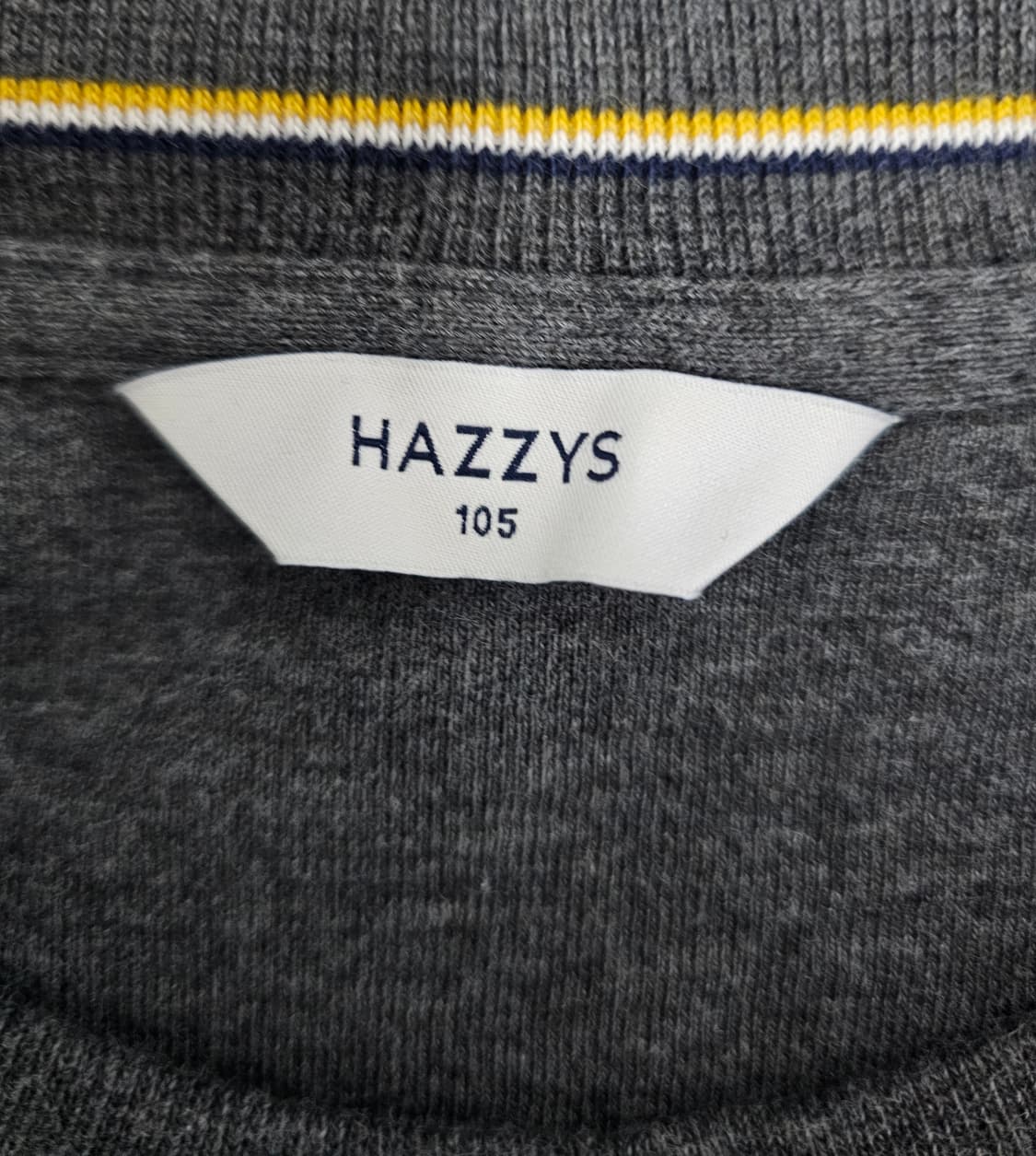 헤지스 그레이 맨투맨 티셔츠 105 상품이미지3