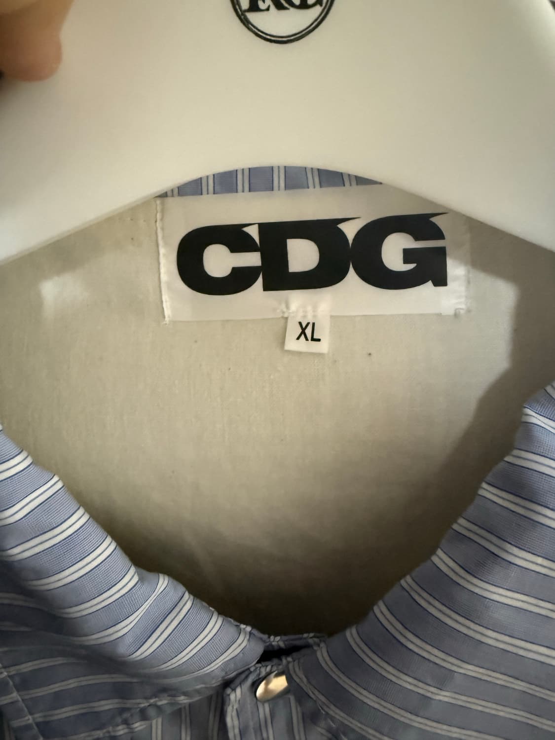 cdg 스트라이프 코치자켓 xl 상품이미지4