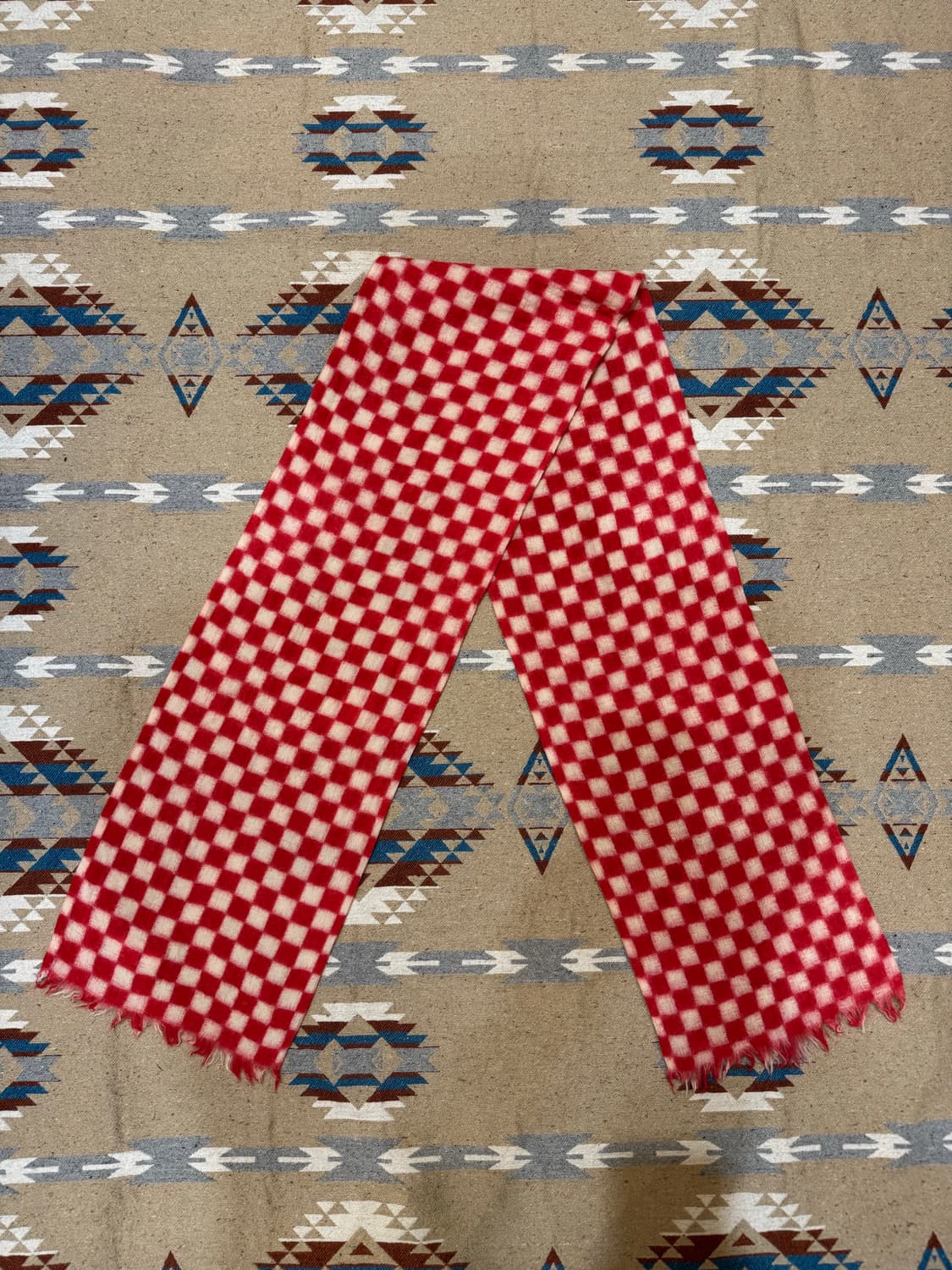 [OS] 슈프림 체커보드 울 스카프 (머플러) 상품이미지6