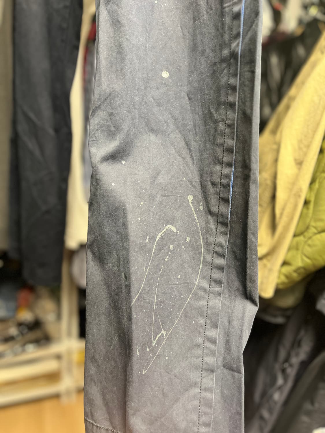 소프넷 유니폼익스페리먼트 페인트 스팟 네이비 팬츠 3 상품이미지6