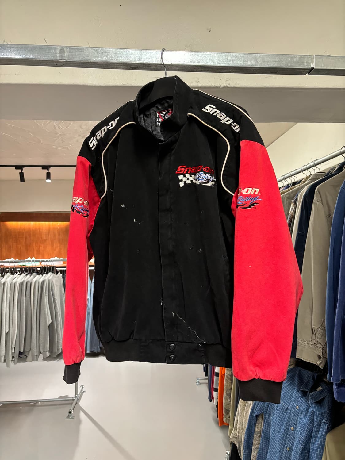 Snap on 레이싱 자켓 (페인팅) 상품이미지4