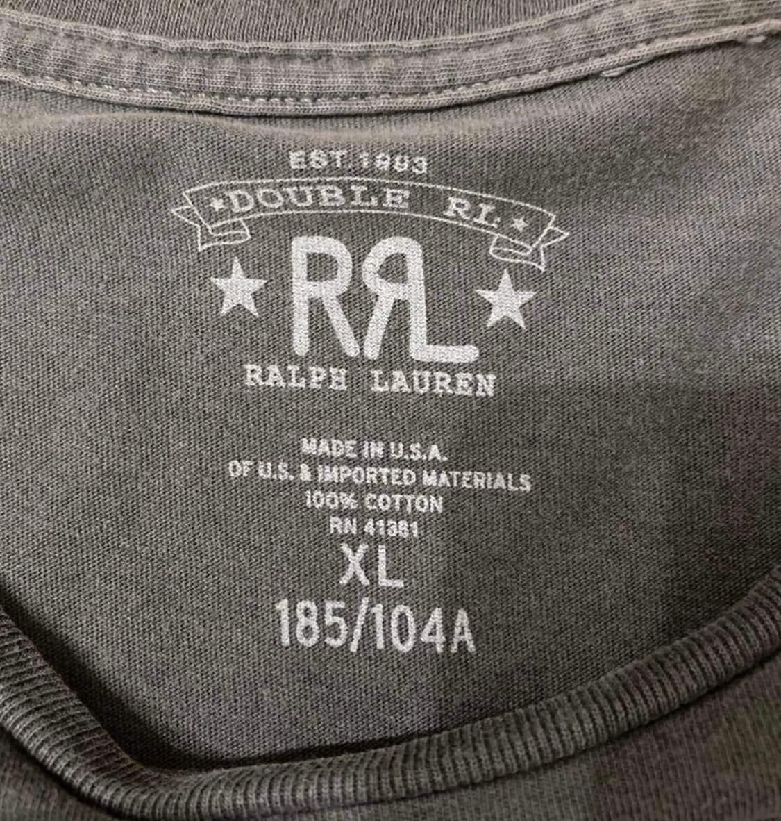 RRL 더블알엘 반팔티 상품이미지2