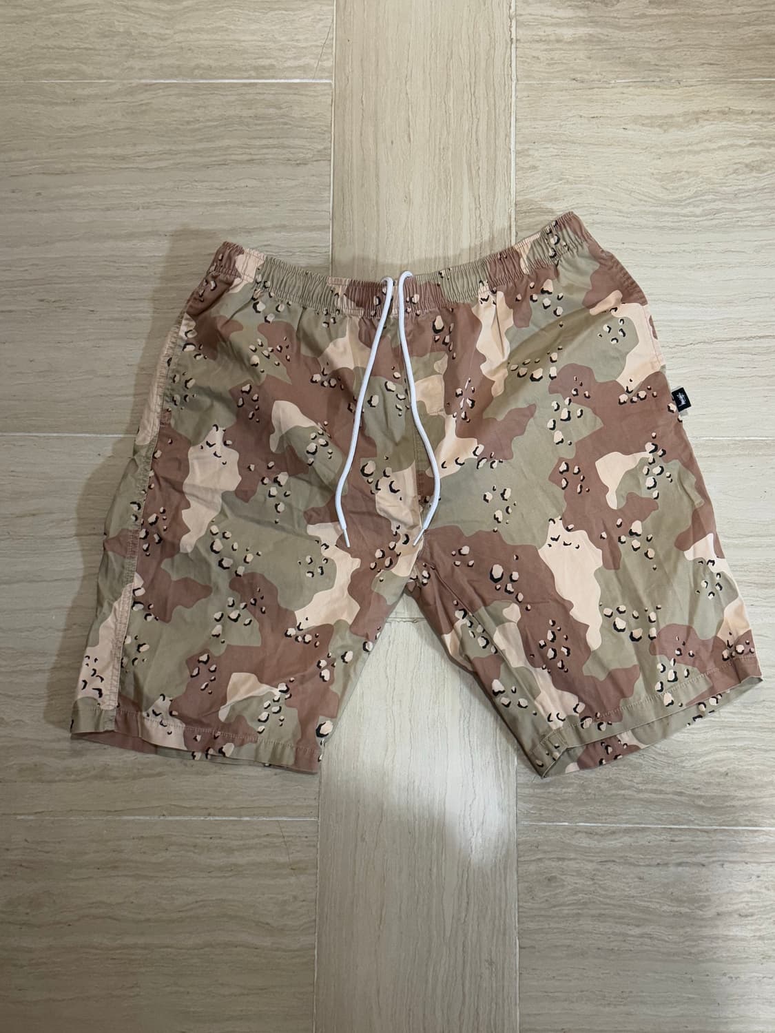 스투시 초코칩카모 반바지 상품이미지1