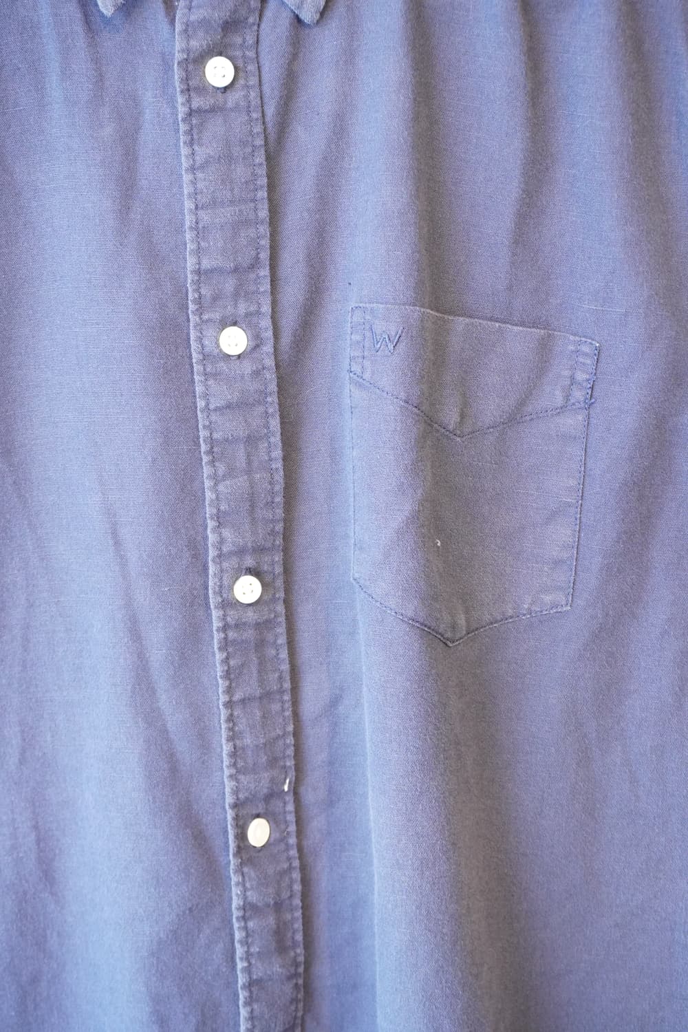00s 랭글러 네이비 반팔 셔츠 Wrangler 상품이미지6