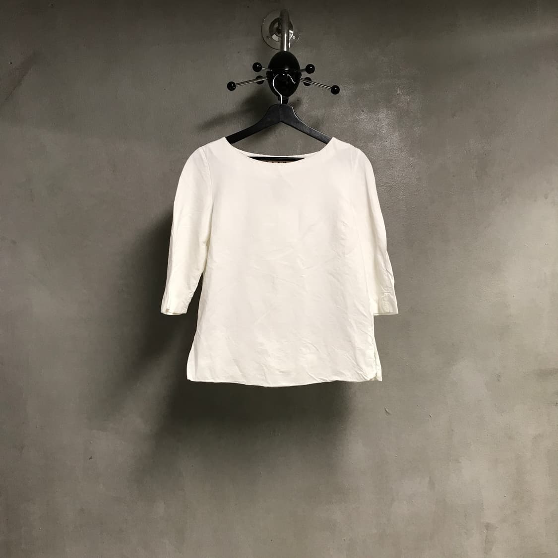 마르니 화이트 반팔 블라우스 38(W) 상품이미지1