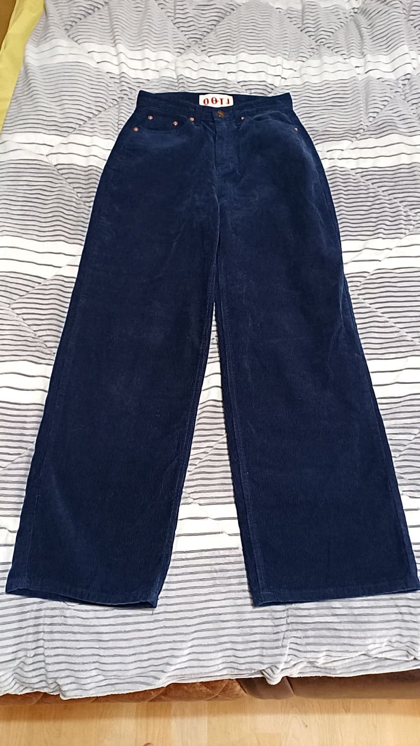 OOTJ 와이드 코듀로이팬츠 26인치 기장106 상품이미지1