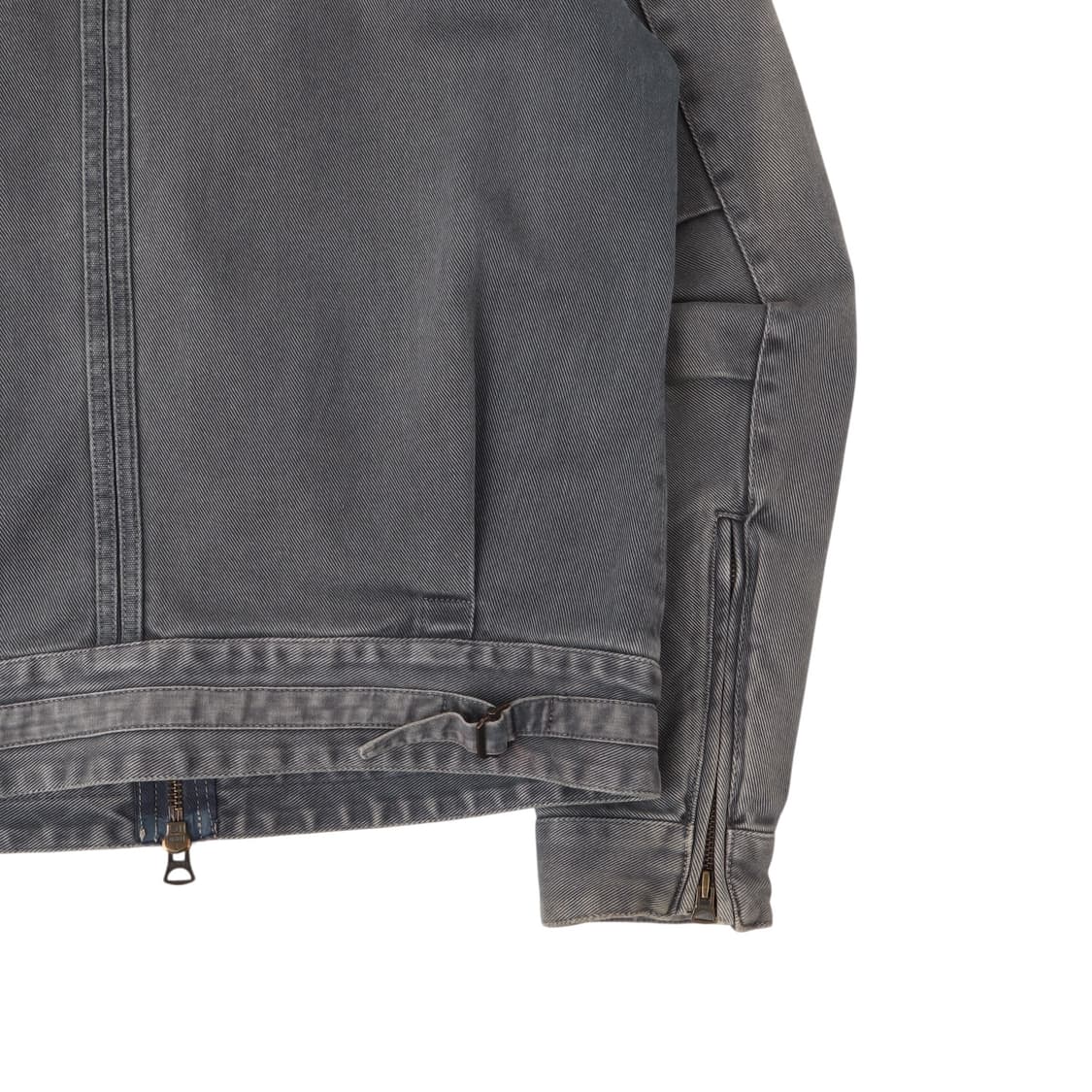 아르마니 익스체인지 워시드 집업 바이커 자켓 상품이미지7