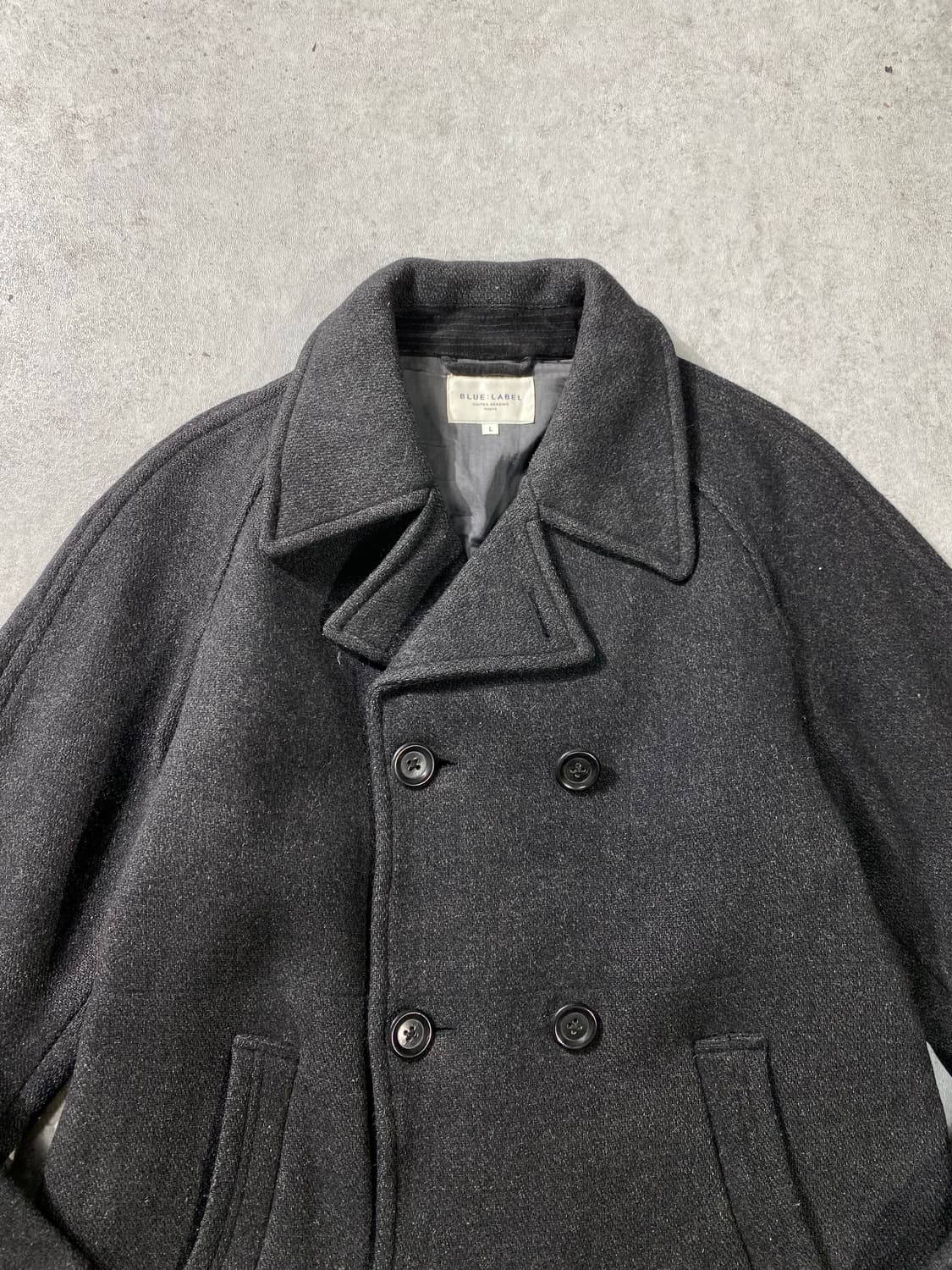 [L] 유나이티드 애로우즈 블루라벨 밀리터리 피코트 상품이미지2