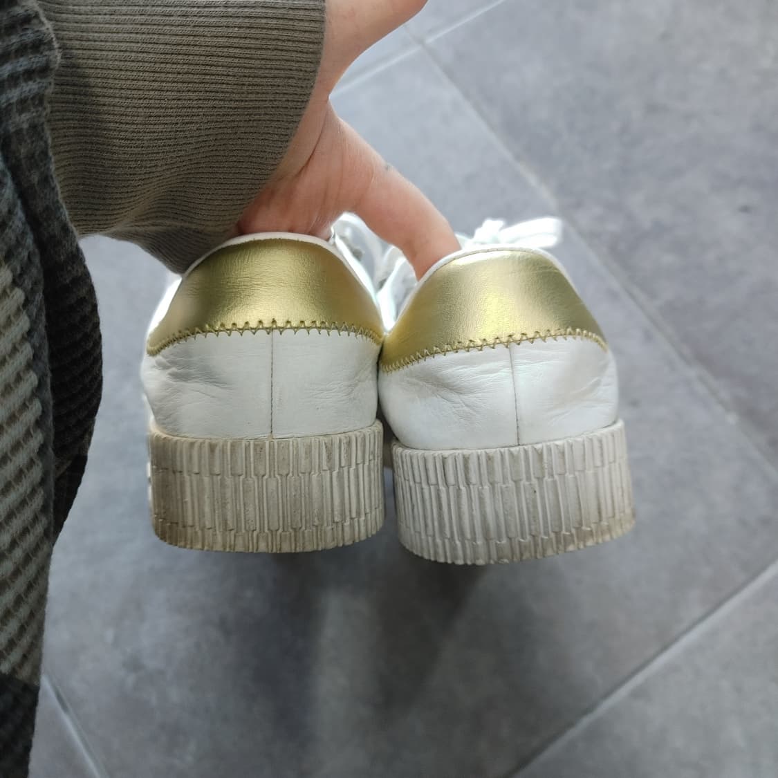 240 아디다스 삼바로즈 화이트골드 스니커즈 운동화 상품이미지4