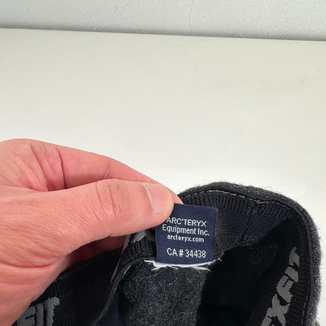 L-XL 아크테릭스 차콜 울 모자 상품이미지4