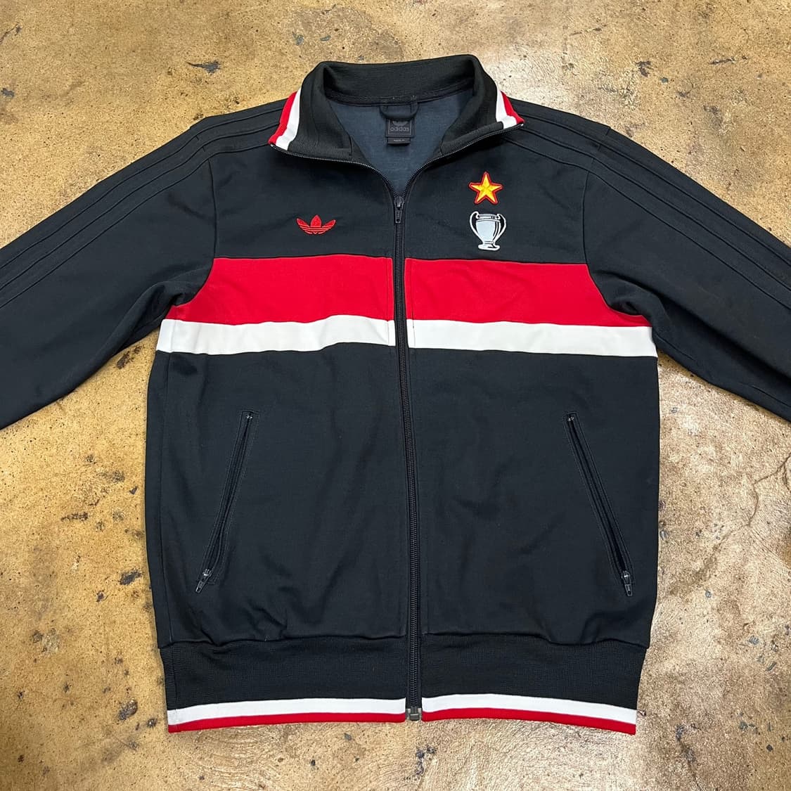 아디다스 오리지널 AC 밀란 트랙탑 져지 95 상품이미지3