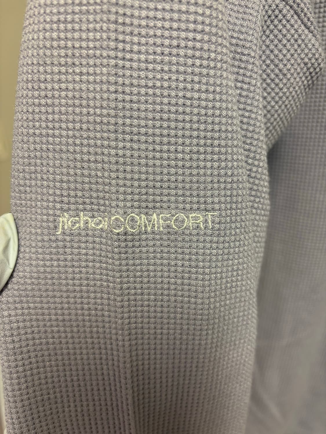 jichoiCOMFORT 23-006 WAFFLE HOODIE 지초이 상품이미지5