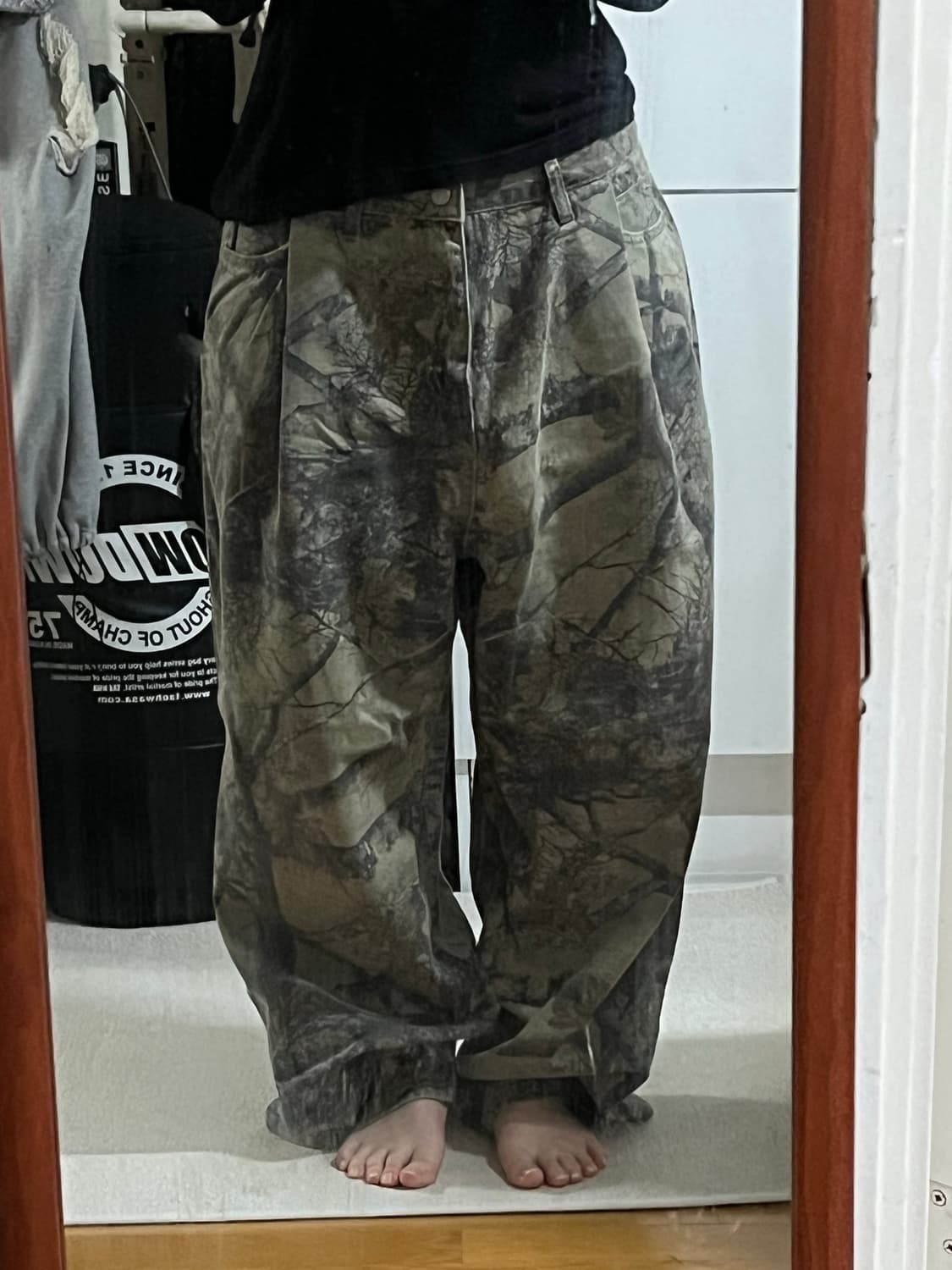 리얼트리 와이드팬츠 상품이미지1