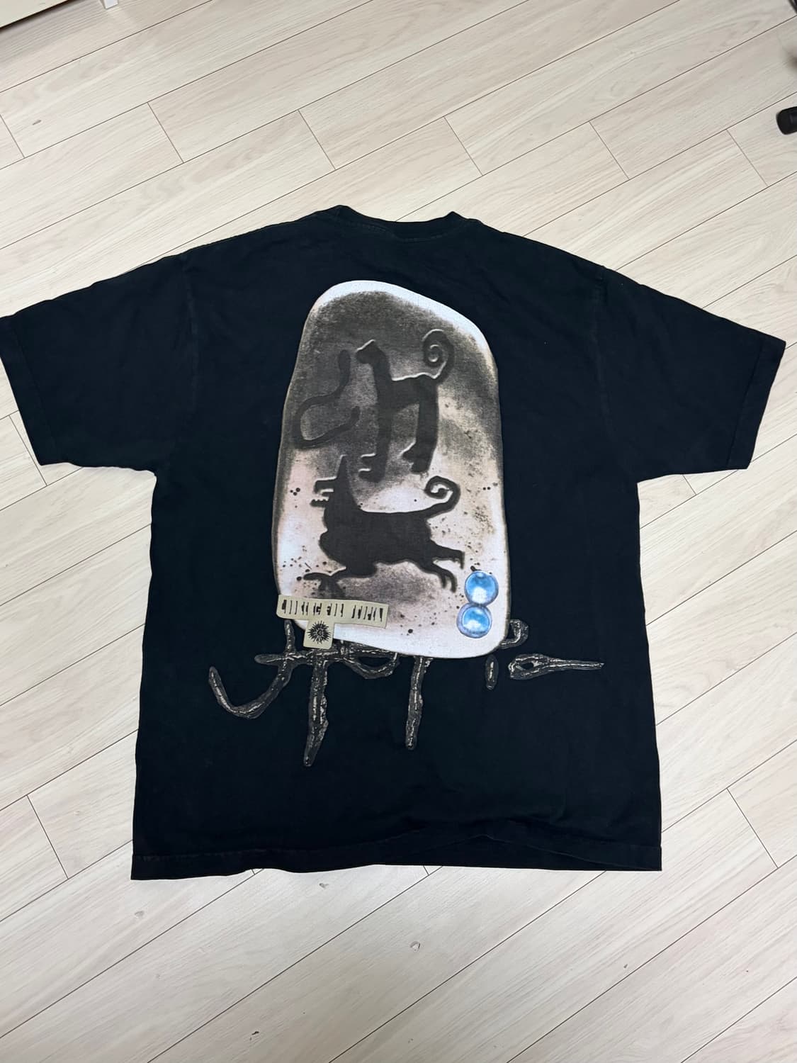 택포) 트래비스 스캇 유토피아 머천 티셔츠 L 상품이미지2