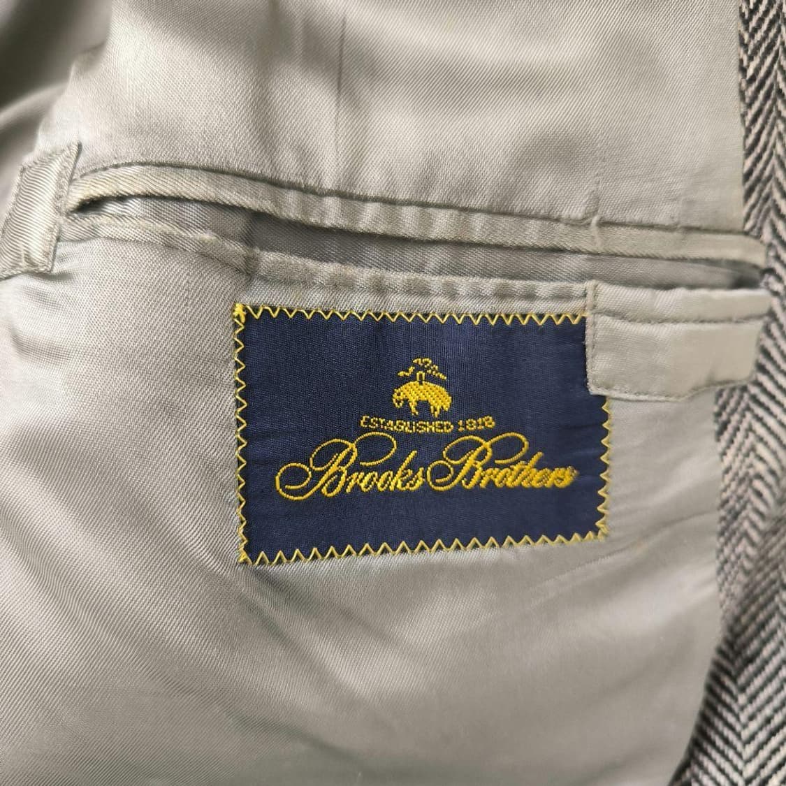 USA 브룩스 브라더스 트위드 자켓 상품이미지6