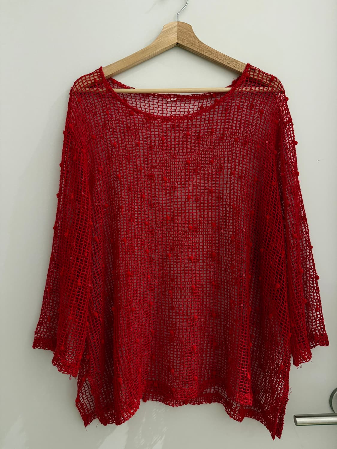 빈티지 그물 크로셰 니트 상품이미지7