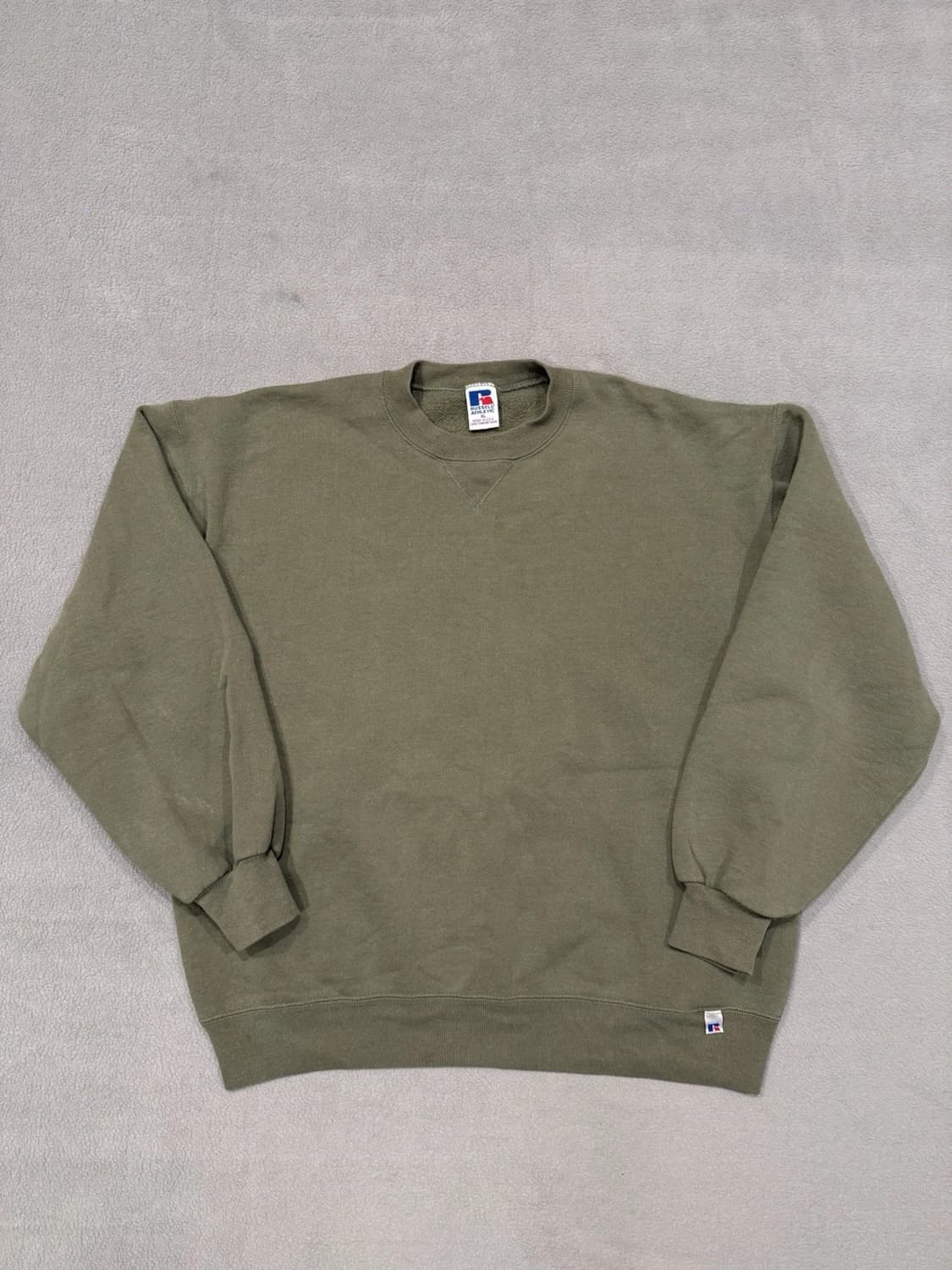 러셀 애슬레틱 스웻 셔츠 맨투맨 그린 상품이미지1