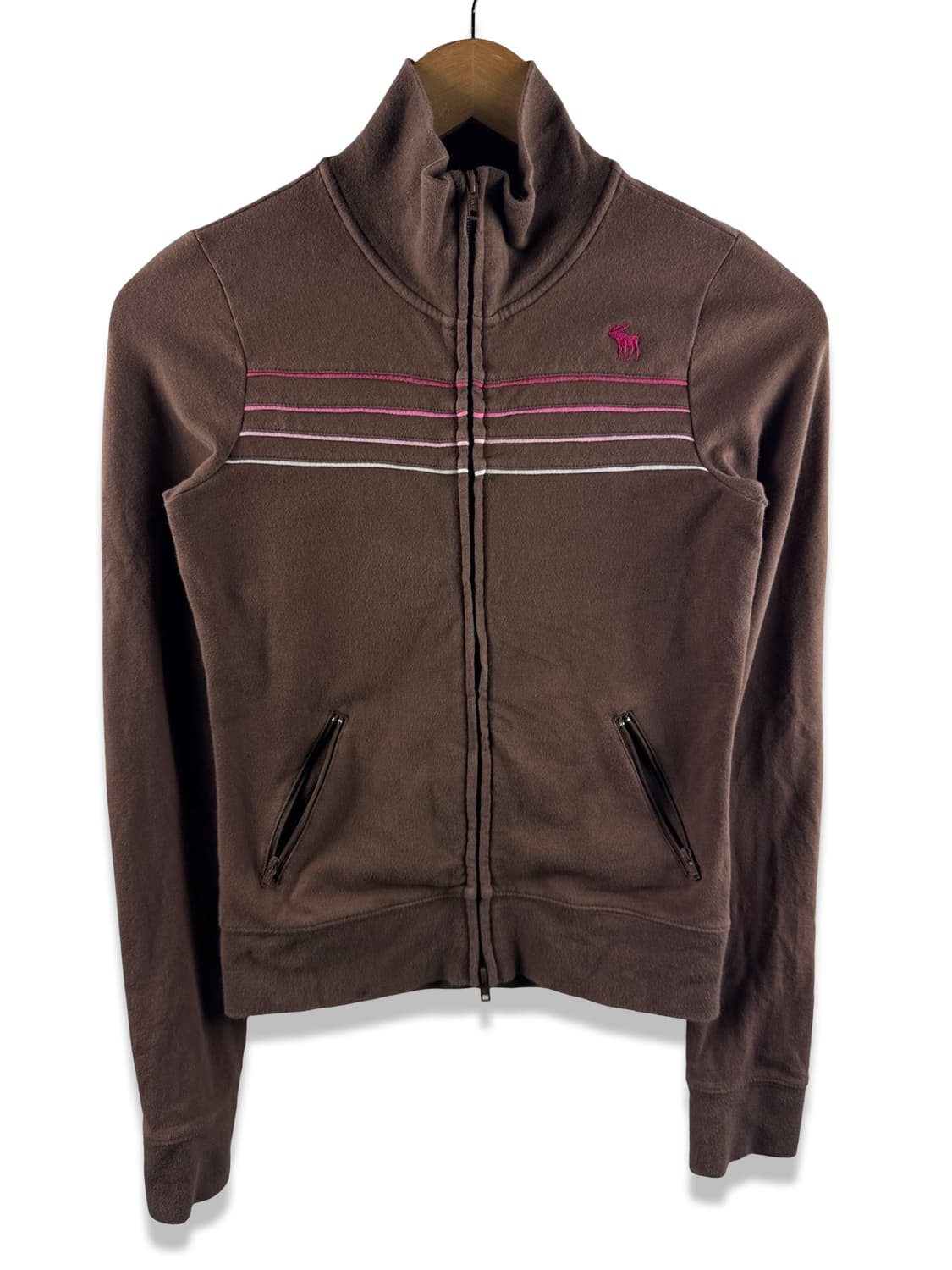 아베크롬비 브라운핑크 딱붙 코튼져지2776 상품이미지1