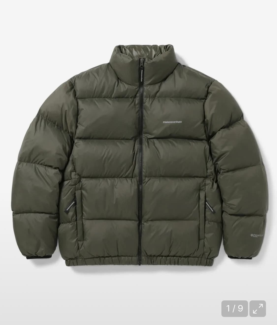 PERTEX® T Down Jacket Olive L 사이즈 상품이미지1