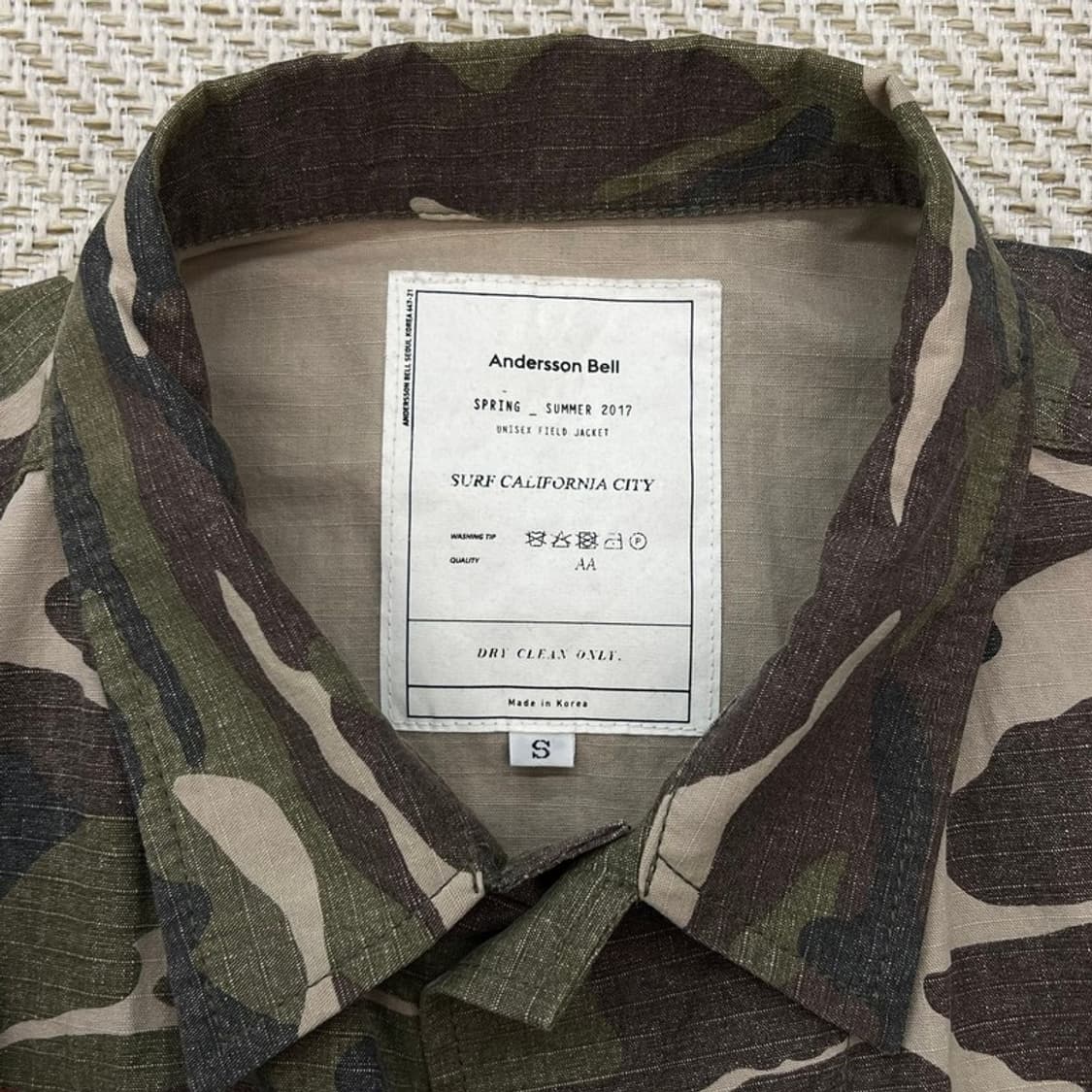 앤더슨벨 밀리터리 셔츠자켓 r2716 상품이미지5