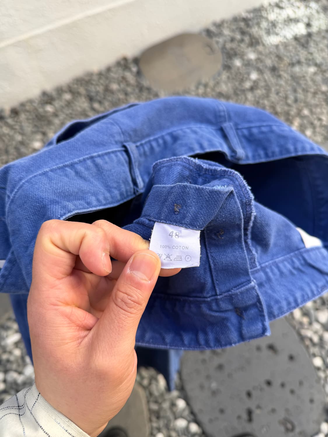 FADED BLUE OLD VINTAGE FRENCH 프렌치워크팬츠 상품이미지5