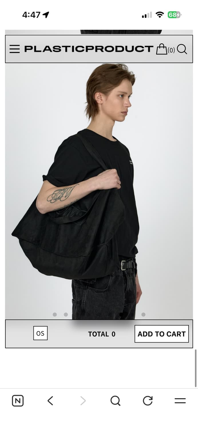 (구매)플라스틱프로덕트 빅백 삽니다 상품이미지1