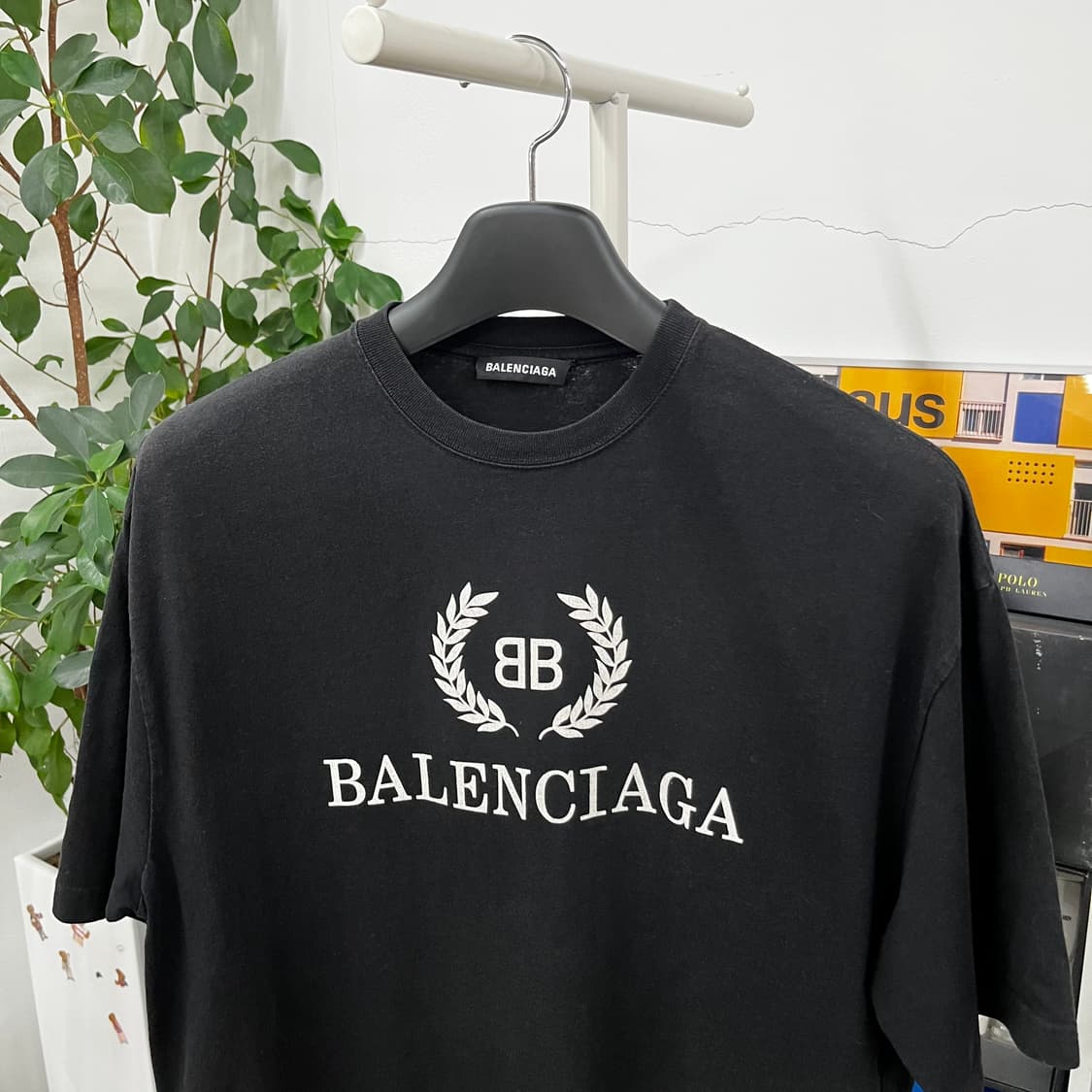 발렌시아가 월계수 로고 반팔 티셔츠 M 상품이미지2