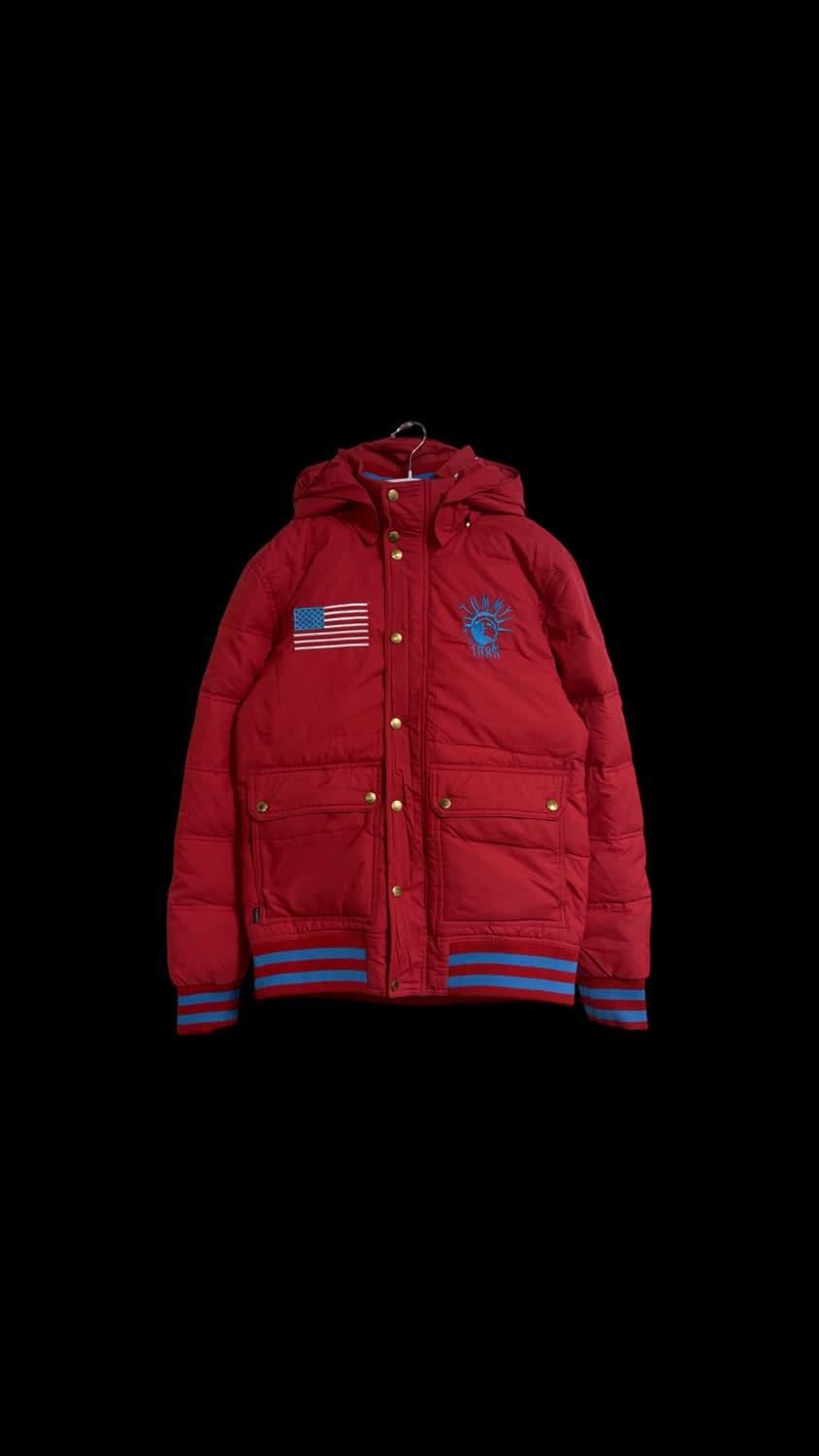 타미힐피거 성조기 패딩 상품이미지1