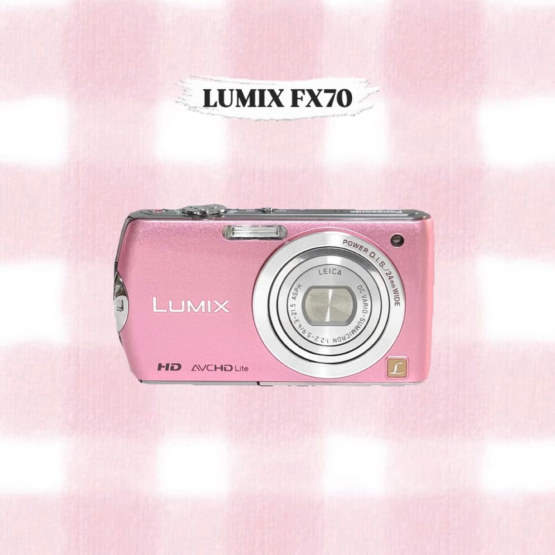 파나소닉 루믹스 FX70 베이비핑크 빈티지디카 상품이미지1