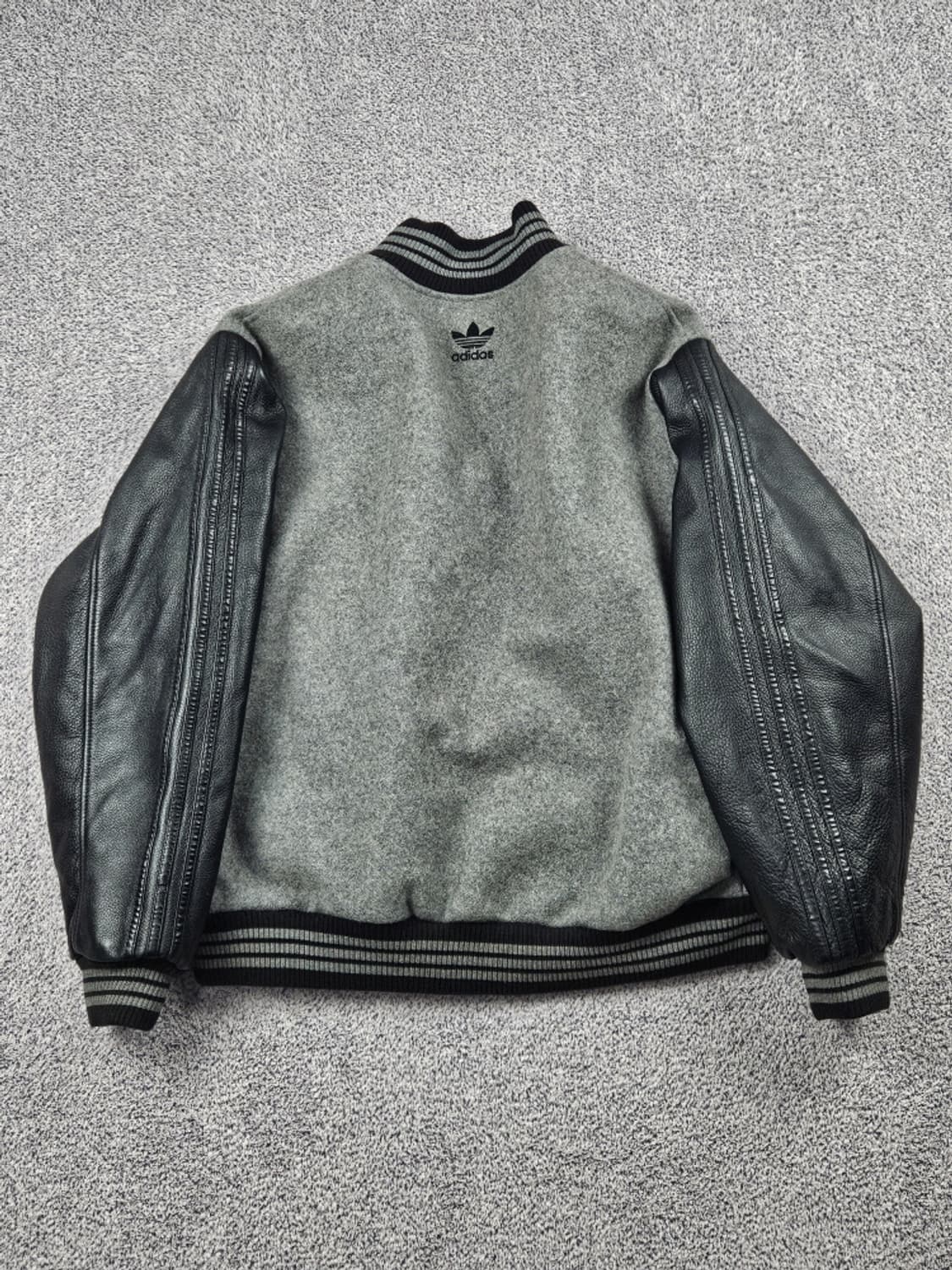 아디다스 바시티 레터맨 가죽 배색 울 자켓 ( S ) / 10086 상품이미지3