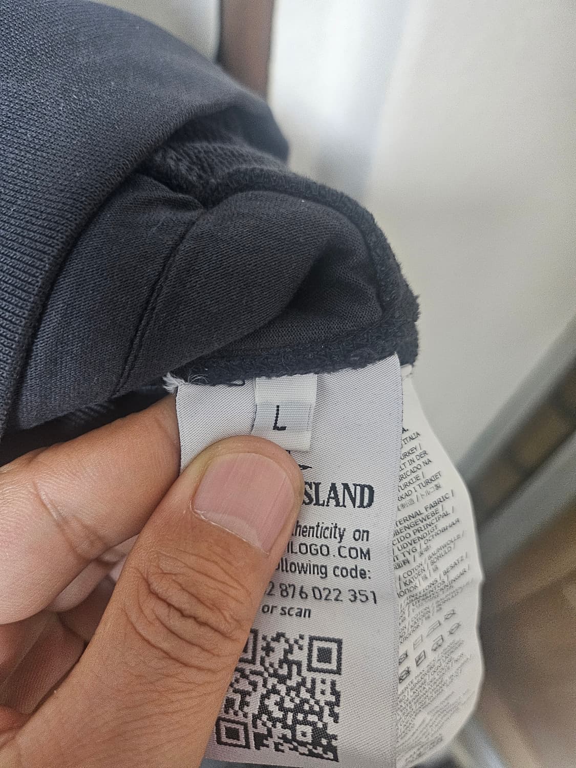 스톤아일랜드 아노락 후드티셔츠 L 상품이미지5