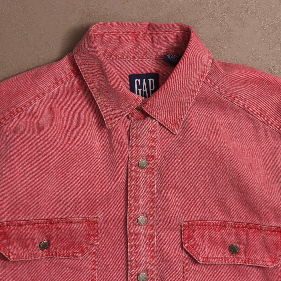 90'S GAP 데님 워싱 워크셔츠 A1670 상품이미지2