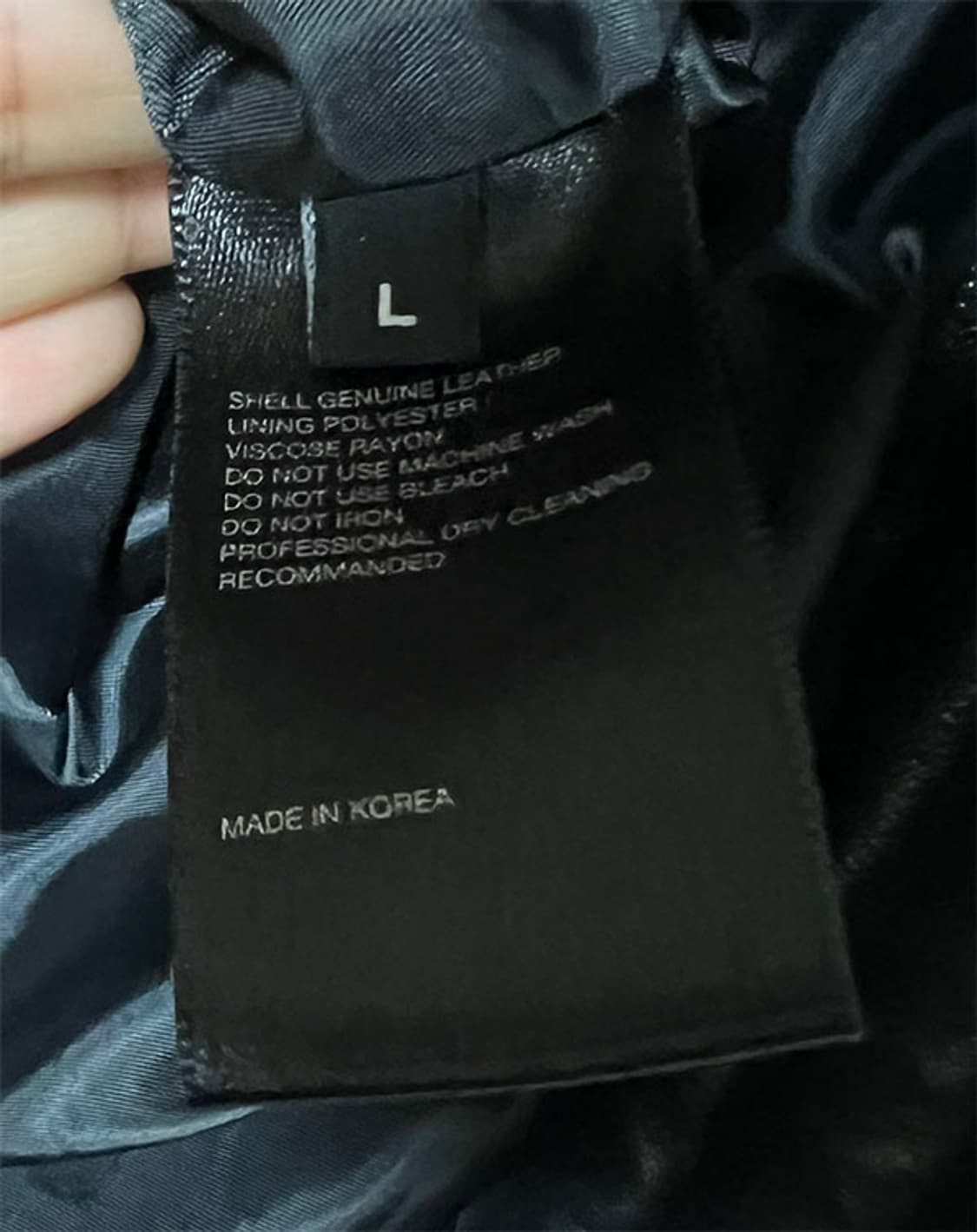 비바스튜디오 남자 천연가죽자켓 라이더 M 95 상품이미지4