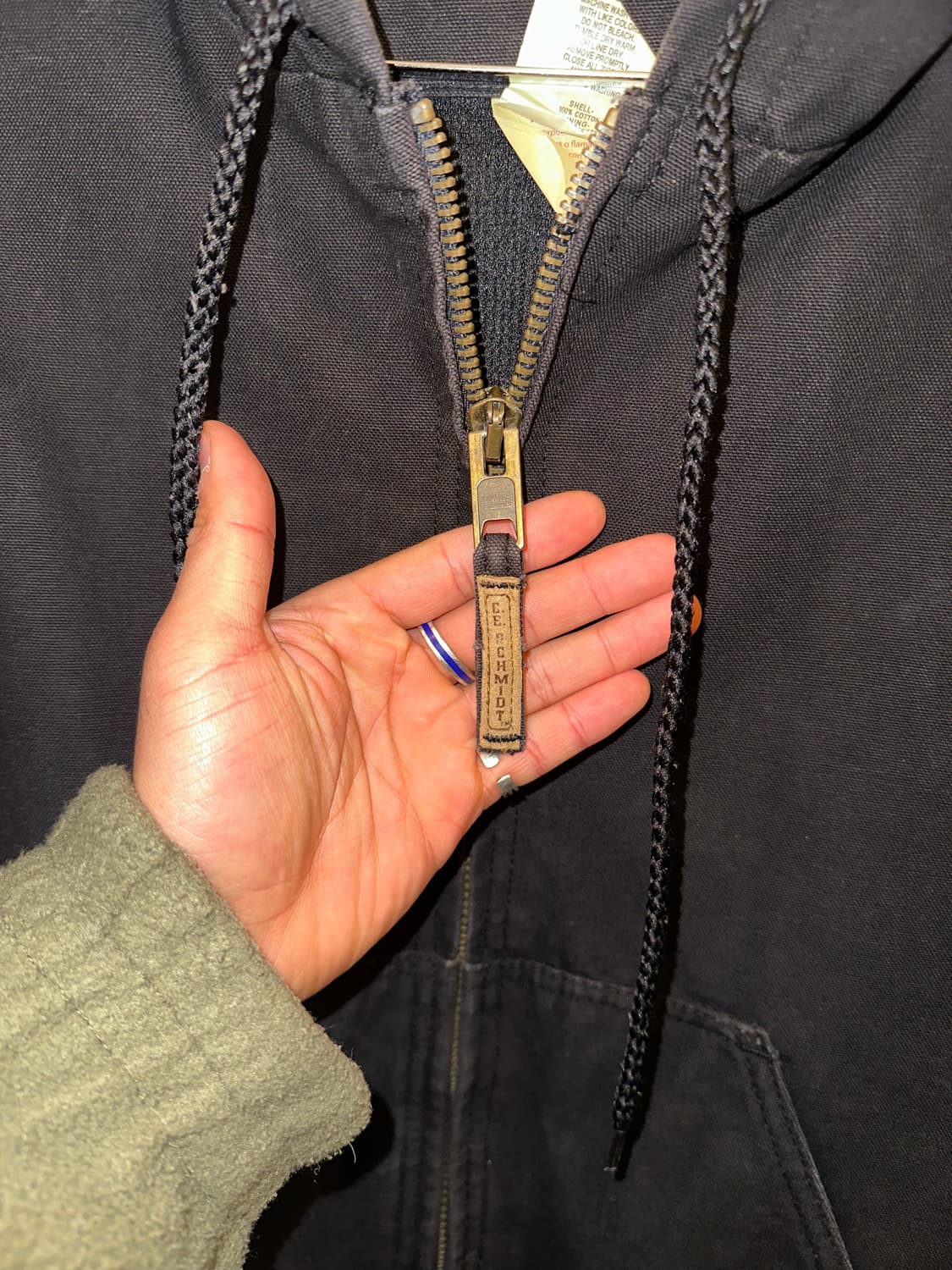 00’s Schmidt canvas faded active jacket 상품이미지5