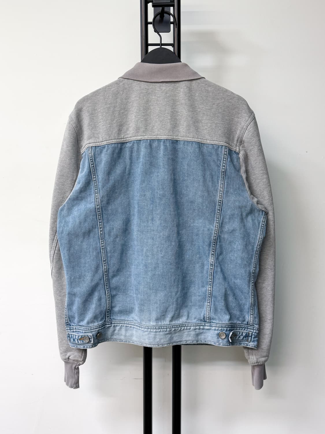 돌체앤가바나 투 패널 데님앤스웻 집업 자켓 상품이미지3