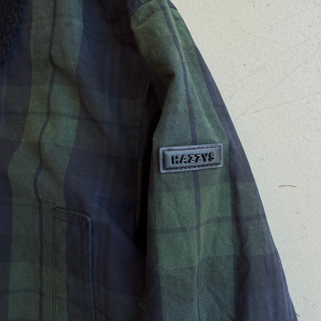 헤지스 블랙와치 왁스 필드 자켓 상품이미지5