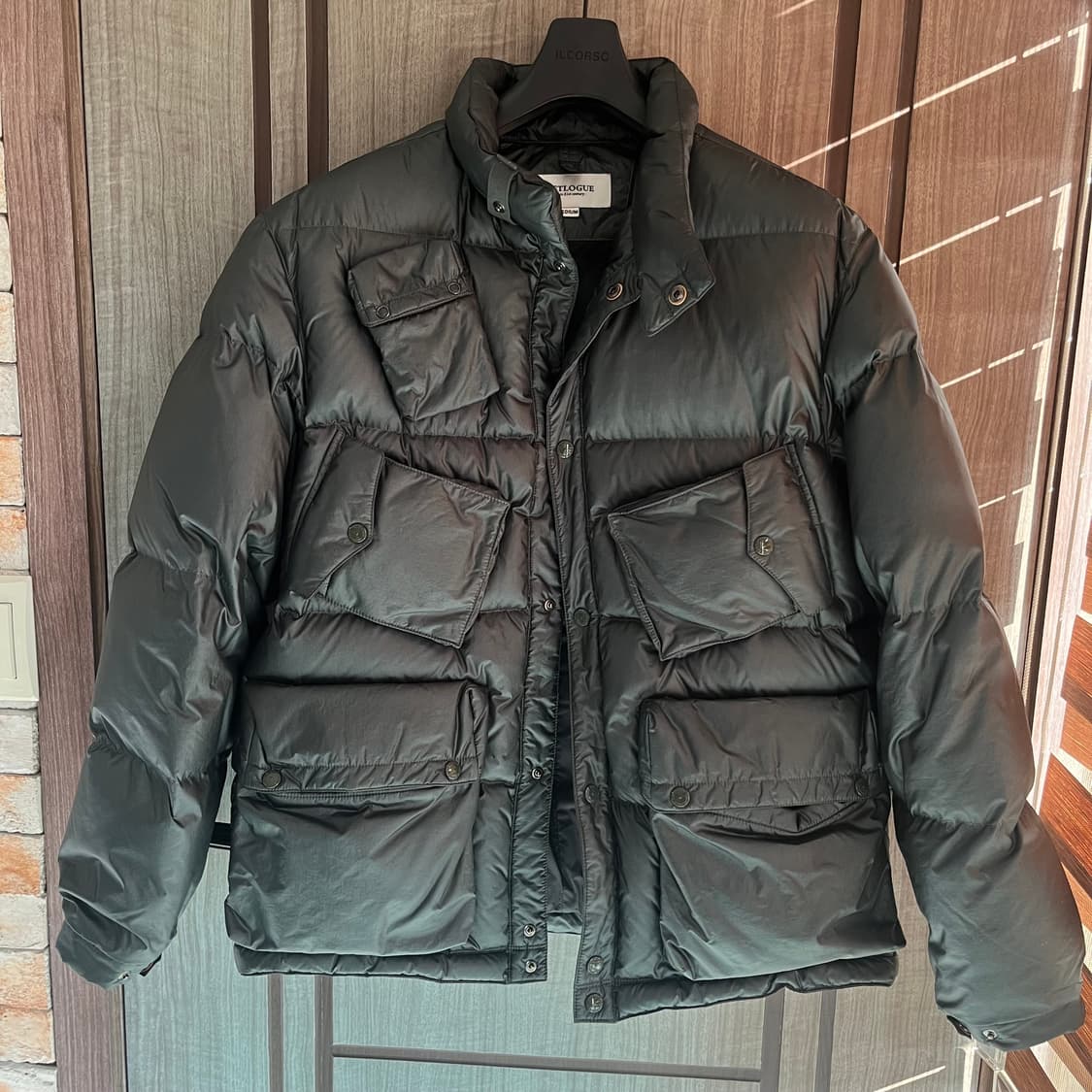 (M)이스트로그 C-1 다운 패딩 올리브 상품이미지1